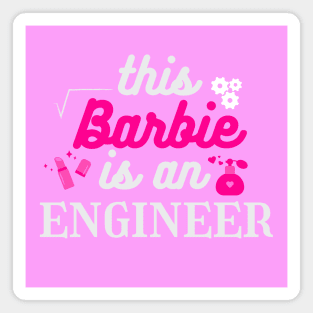 Engineer Barbie Magnet